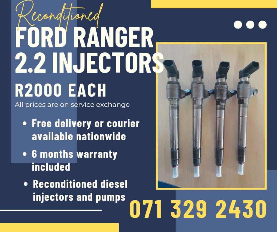 FORD RANGER 2.2 INJECTORS FOR SALE - Private Seller FORD RANGER 2.2 INJECTORS FOR SALE - Private Seller