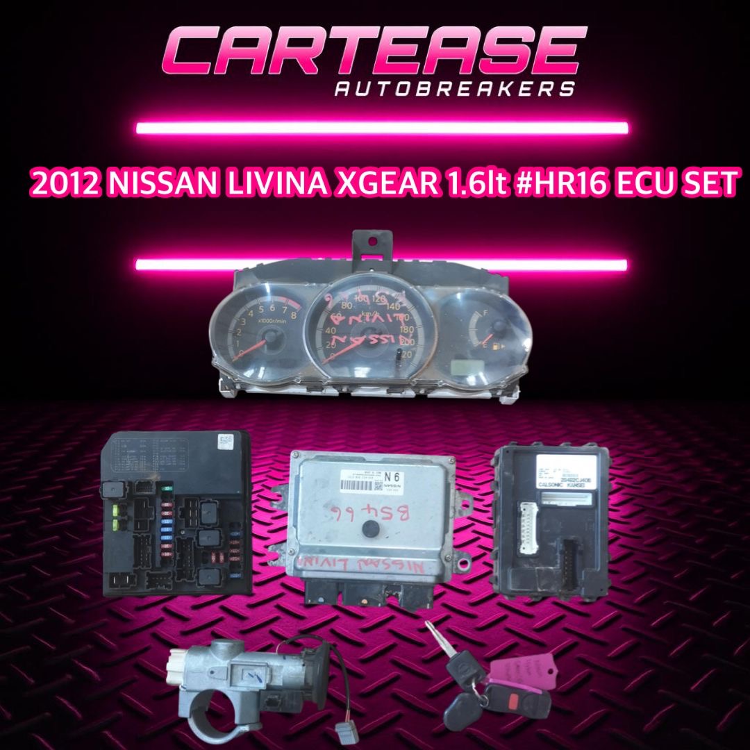 2012 Nissan Livina XGear 1.6lt #HR16 ECU Set For Sale!!! - Private Seller 2012 Nissan Livina XGear 1.6lt #HR16 ECU Set For Sale!!! - Private Seller