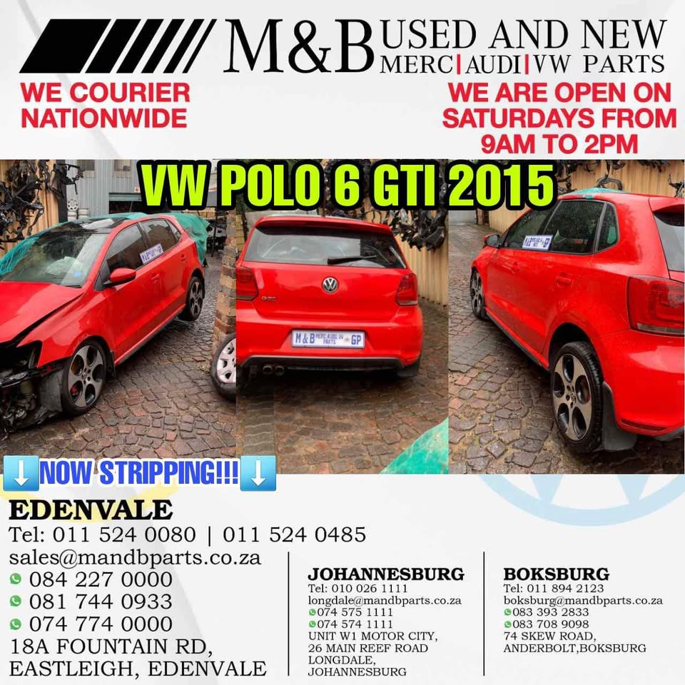 ️VW Polo 6 GTI 2015 Stripping for Spares - Private Seller ️VW Polo 6 GTI 2015 Stripping for Spares - Private Seller