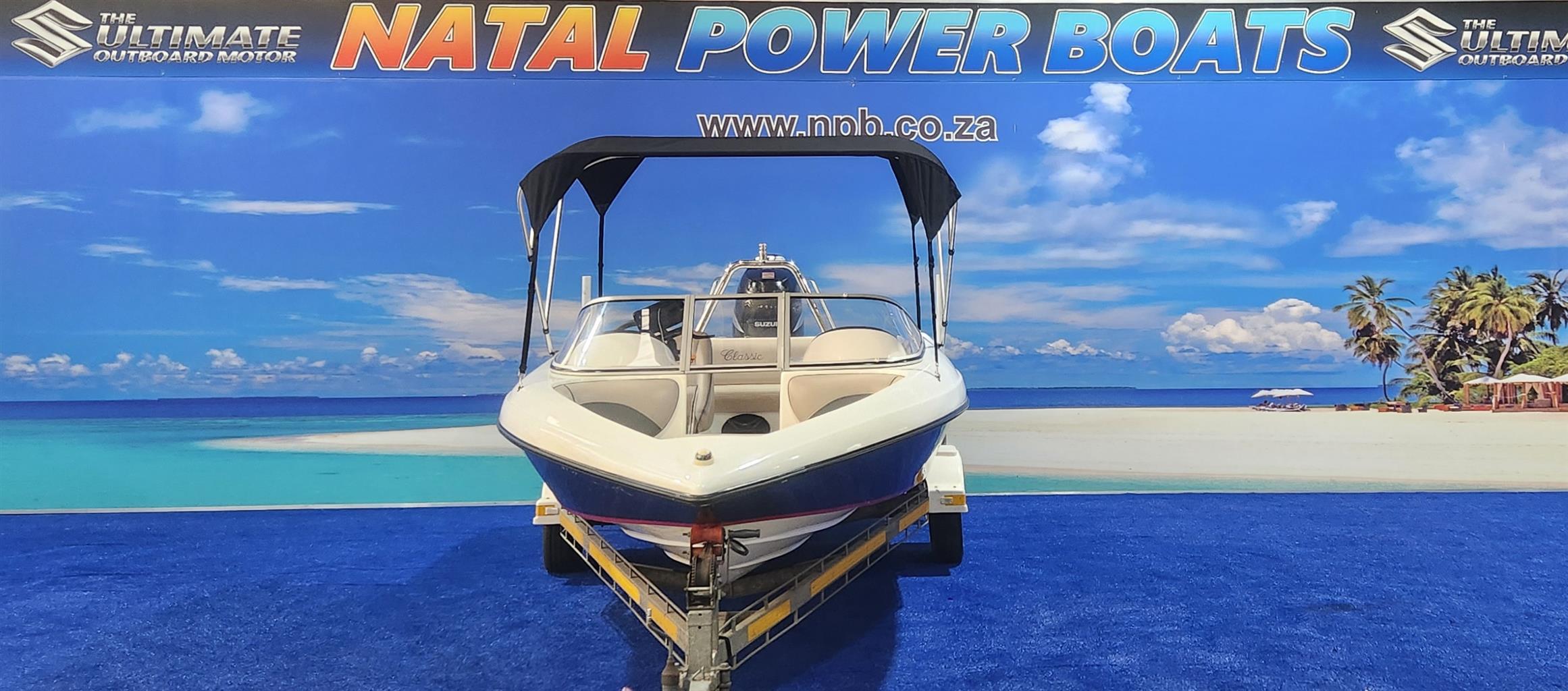 CLASSIC 170 BOWRIDER 2008 MODEL ON TRAILER 140 SUZUKI 4 STROKE FINANCE ARRANGED