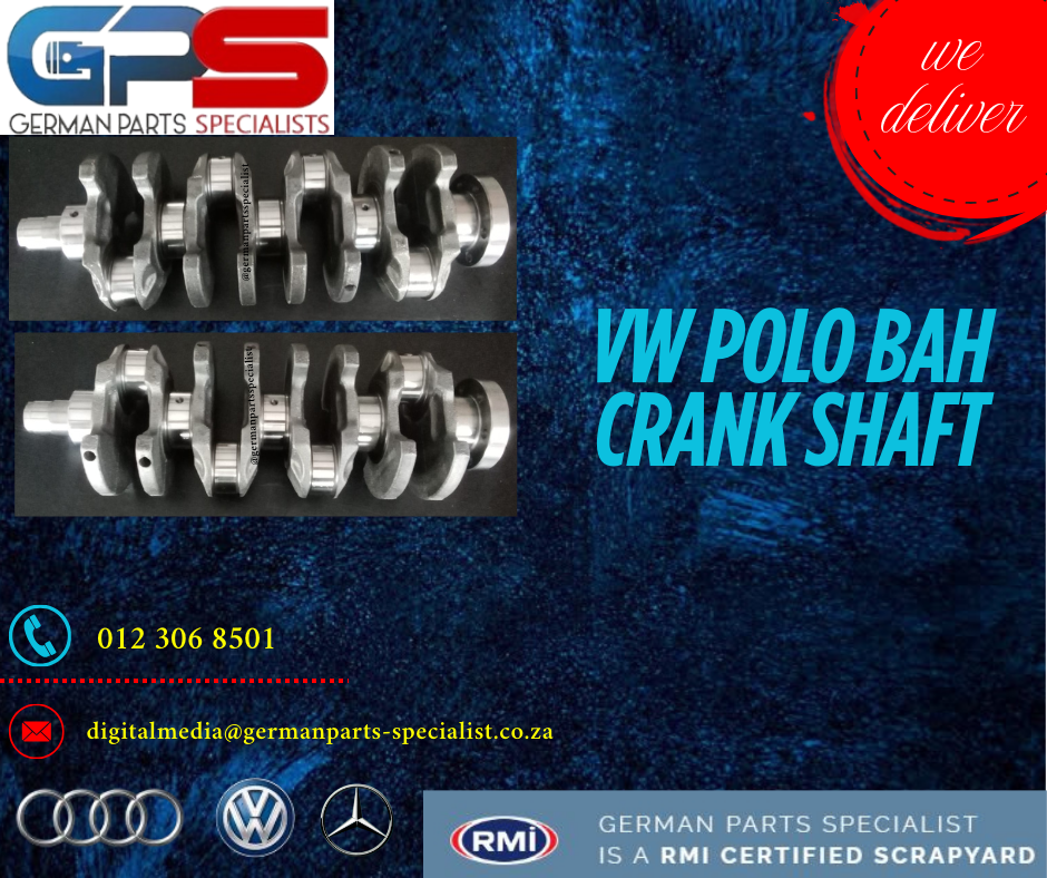 VW Polo 1.6 "Bujwa" Crankshaft For Sale
