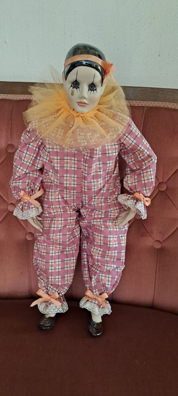 Limited Edition Collectors Item Porcelain Harlequin