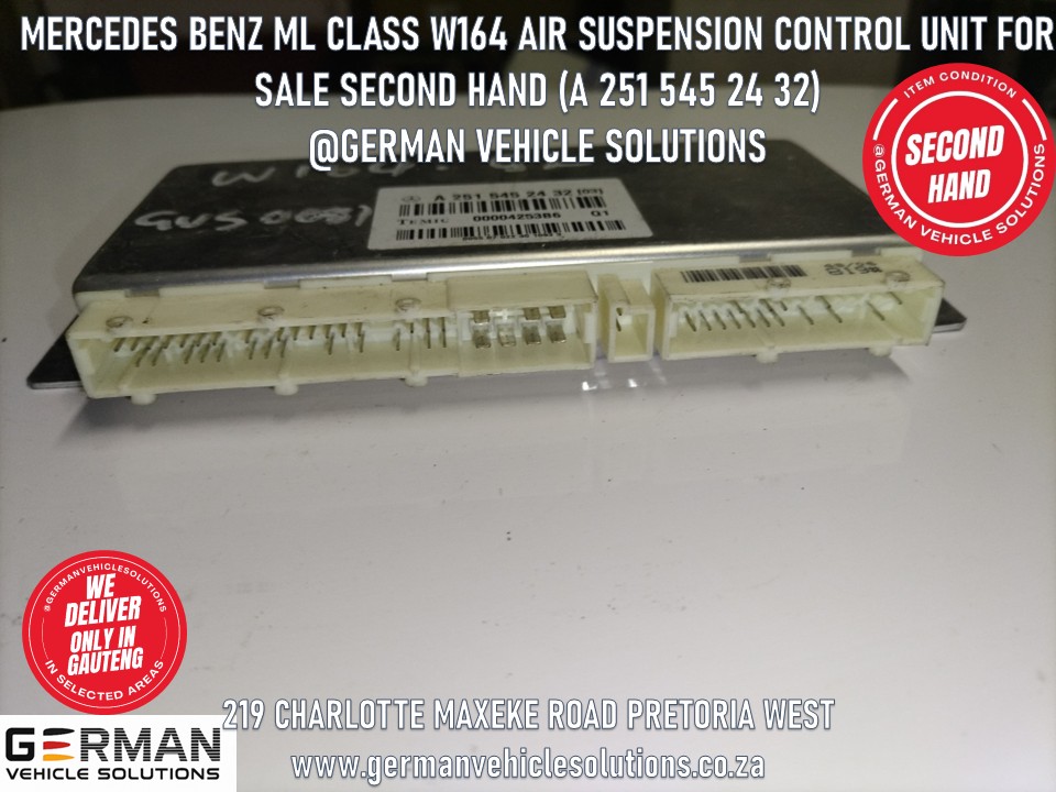 Mercedes-Benz ML-Class W164 Air Suspension Module – Used - Private Seller Mercedes-Benz ML-Class W164 Air Suspension Module – Used - Private Seller