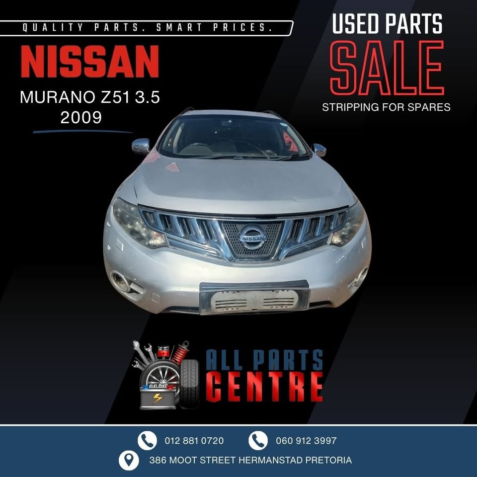 Nissan Murano Z51 V6 3.5 VQ35 Petrol - Stripping for Spares - Private Seller Nissan Murano Z51 V6 3.5 VQ35 Petrol - Stripping for Spares - Private Seller