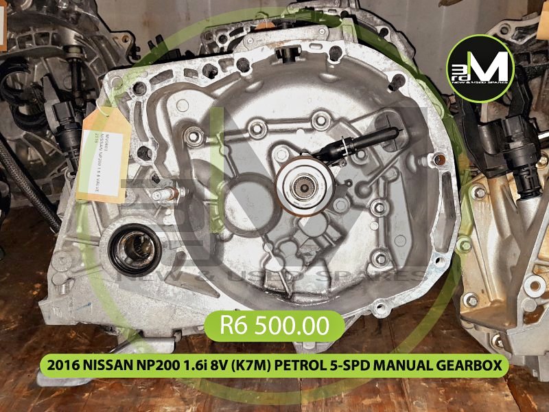 nei5ページ Used 2016 NISSAN NP200 1.6i 8V (K7M) PETROL 5-SPD MANUAL GEARBOX