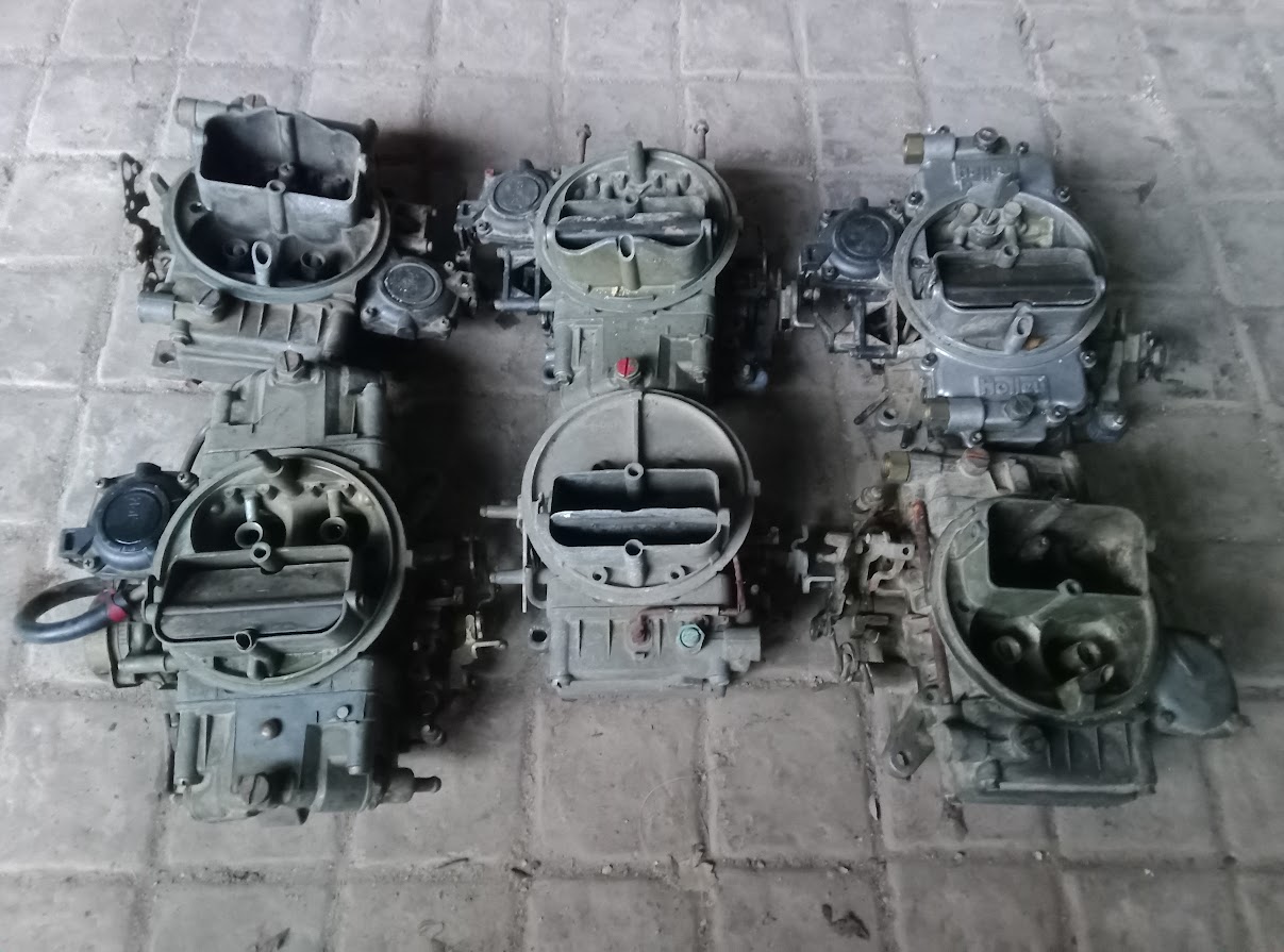 Various Assorted Holley Carbs.