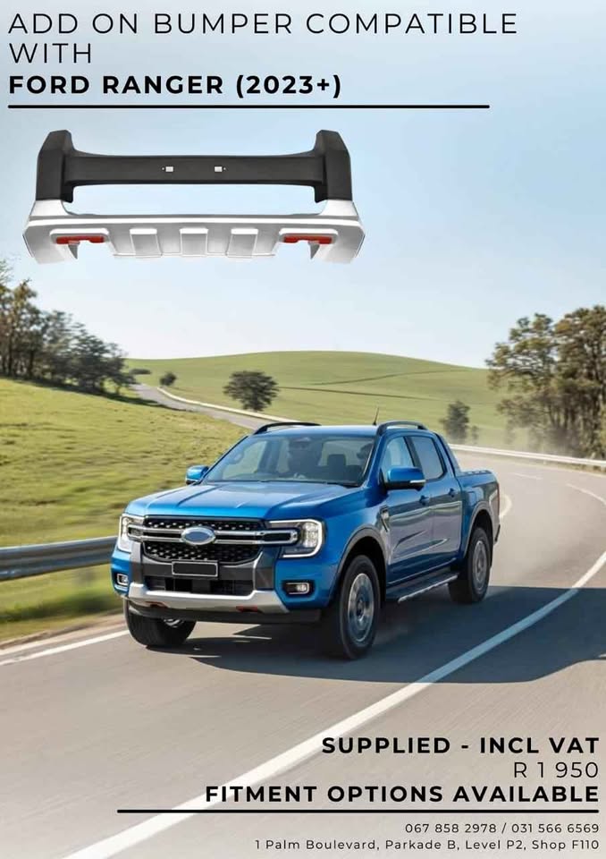 ADD ON BUMPER COMPATIBLE WITH FORD RANGER 2023+ - Private Seller ADD ON BUMPER COMPATIBLE WITH FORD RANGER 2023+ - Private Seller