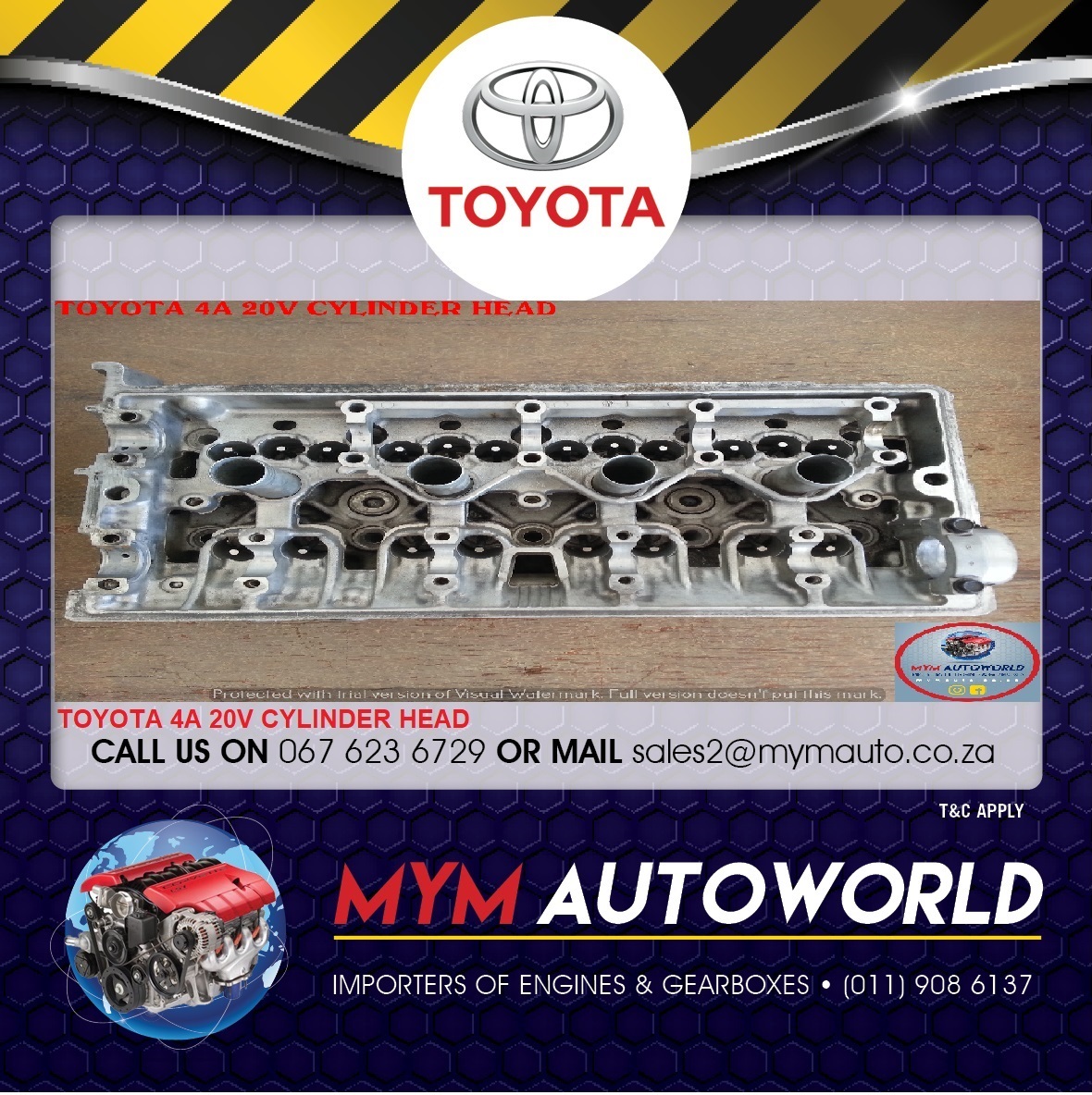 TOYOTA 4A 20V CYLINDER HEADS - Private Seller TOYOTA 4A 20V CYLINDER HEADS - Private Seller