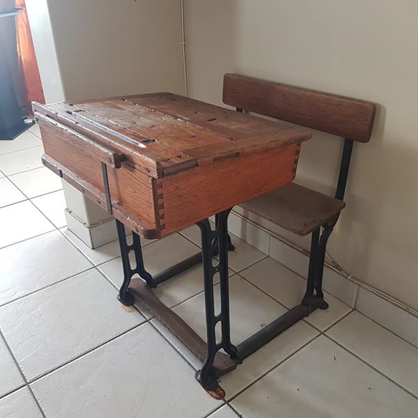 Old School Desk For