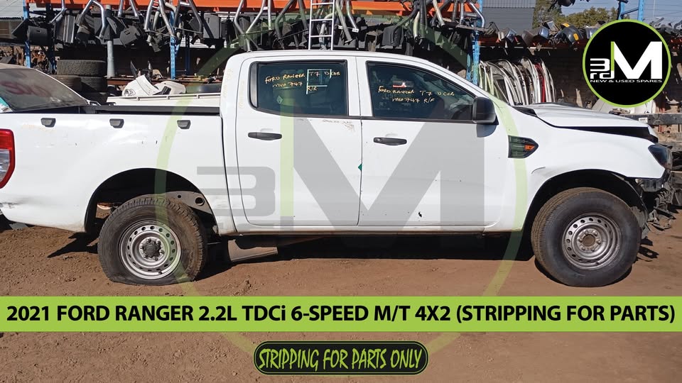 2021 Ford Ranger [T7] 2.2 TDCi 4x2 (STRIPPING FOR PARTS)
