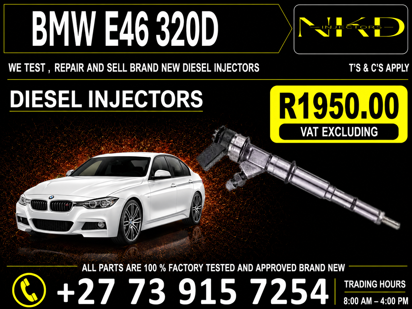 Injectors_FOR_BMW_E46_320_D - Private Seller Injectors_FOR_BMW_E46_320_D - Private Seller