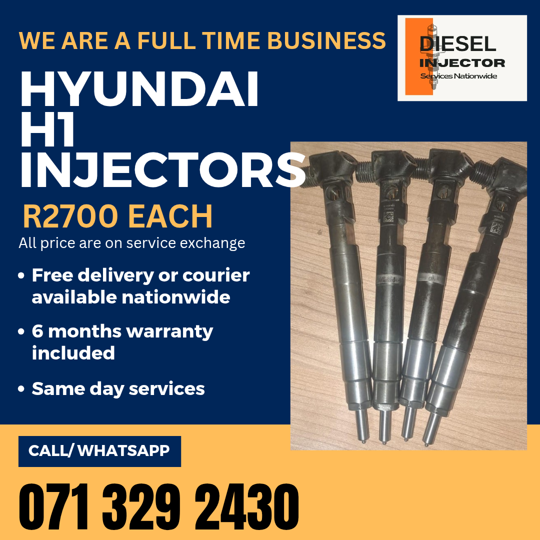 HYUNDAI H1 INJECTORS FOR SALE WITH WARRANTY ON - Private Seller HYUNDAI H1 INJECTORS FOR SALE WITH WARRANTY ON - Private Seller