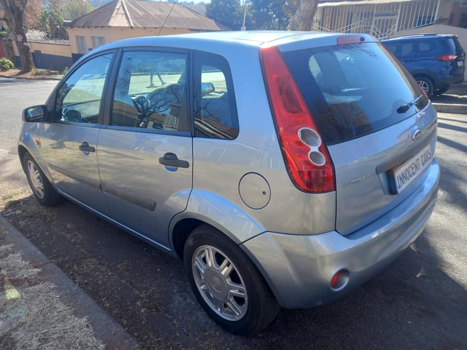 2008 FORD FIESTA 1.6 ENG PETROL, MANUAL, BLUE IN COLOR, MILEAGE