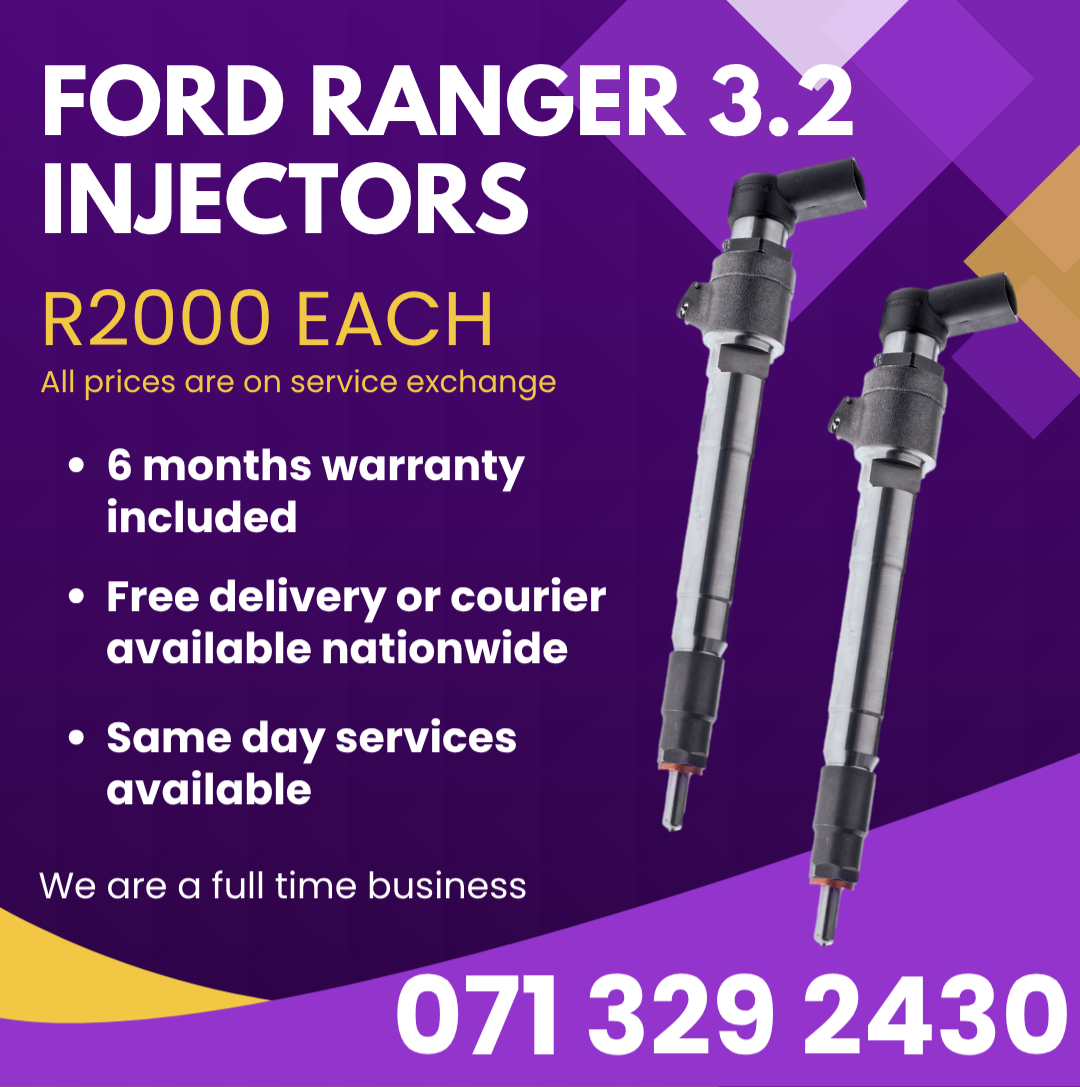 FORD RANGER 3.2 INJECTORS FOR SALE WITH WARRANTY ON - Private Seller