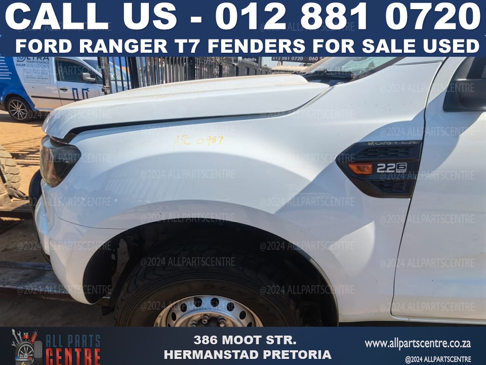 Ford Ranger T7 fenders for sale used - Private Seller