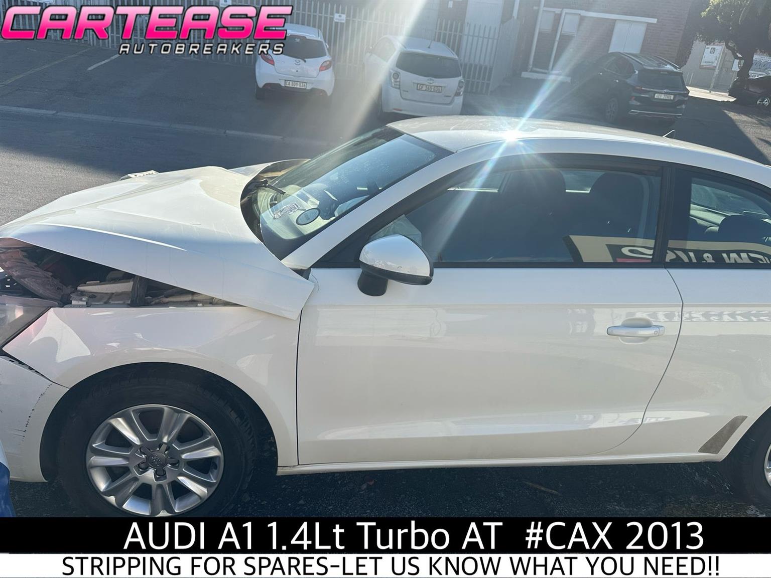 Audi A1 1.4LT Turbo AT #CAX 2013 Stripping - Private Seller Audi A1 1.4LT Turbo AT #CAX 2013 Stripping - Private Seller