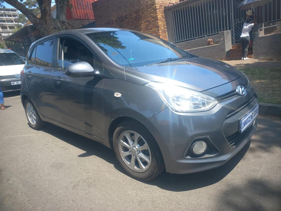 2015 HYUNDAI i10 GRAND 1.2 PETROL, MANUAL GREY COLOR, MILEAGE 91000KMS