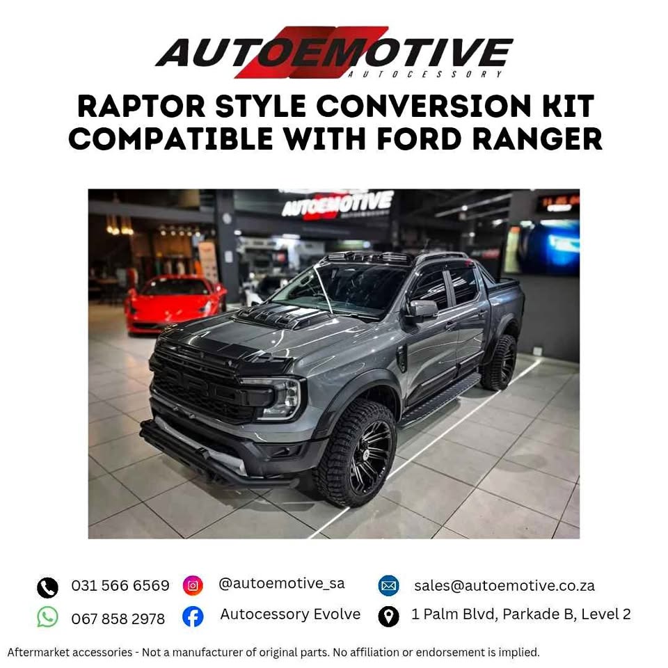 Raptor Style Conversion Kit compatible with Ford Ranger - Private Seller Raptor Style Conversion Kit compatible with Ford Ranger - Private Seller