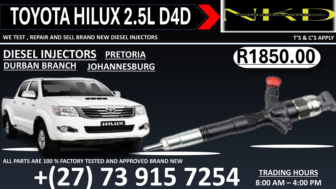 Hilux 2.5L Toyota Injectors - Private Seller Hilux 2.5L Toyota Injectors - Private Seller