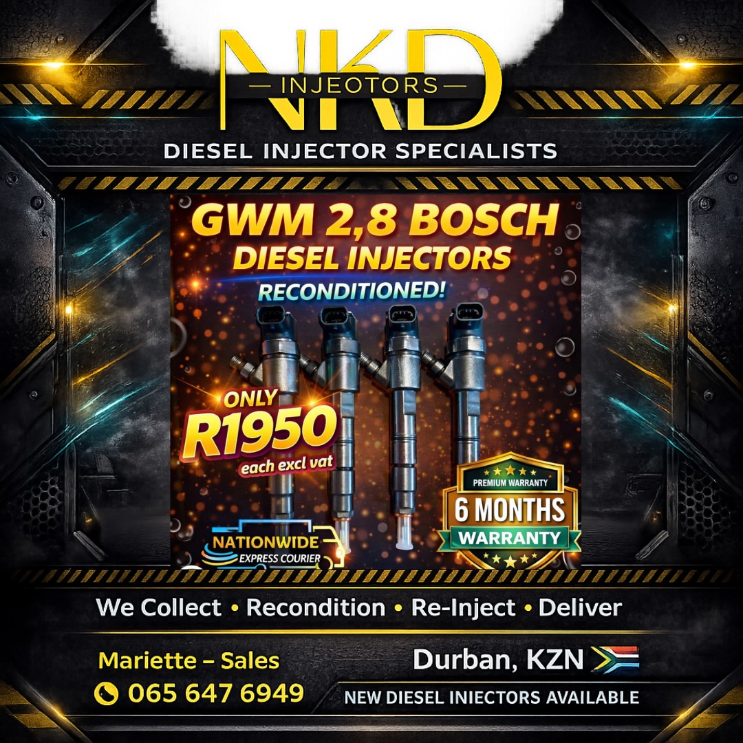 GWM 2.8 Diesel Injectors - Private Seller GWM 2.8 Diesel Injectors - Private Seller