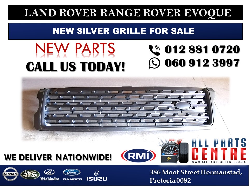 Land Rover Range Rover Evoque New Silver Grille for Sale