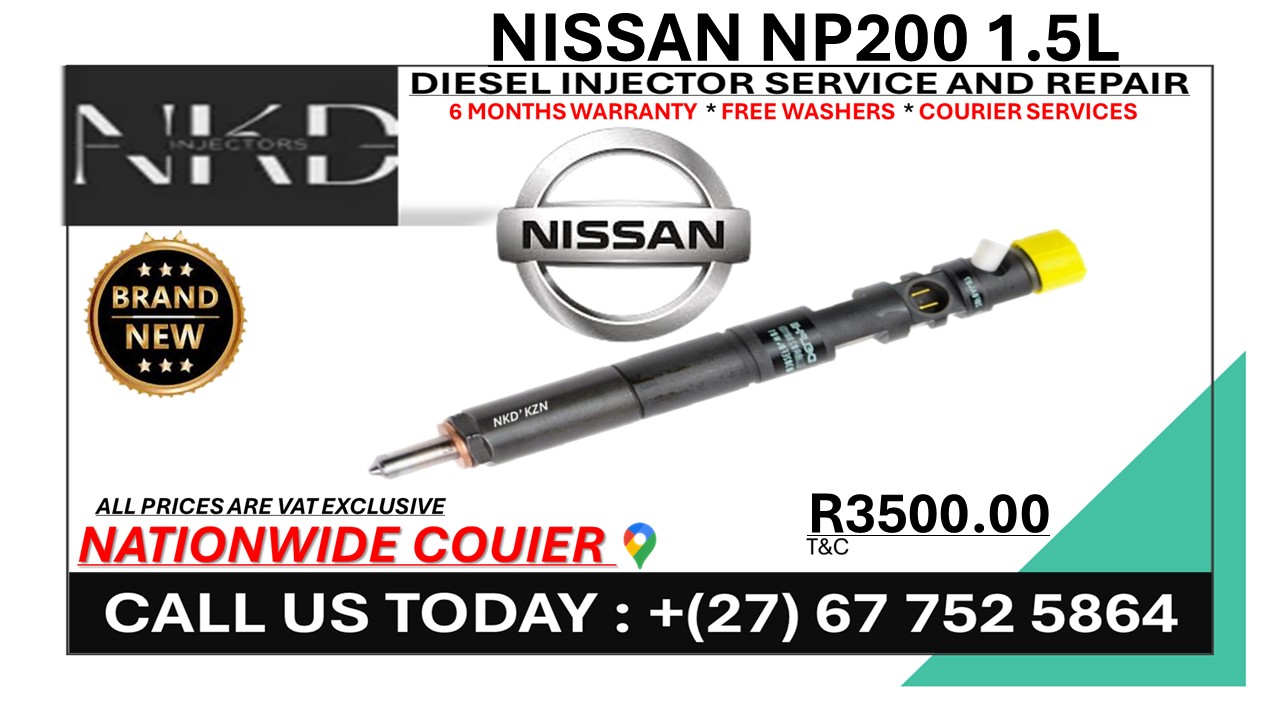 Nissan Np200 1.5L Diesel Injectors(BRAND NEW) - Private Seller Nissan Np200 1.5L Diesel Injectors(BRAND NEW) - Private Seller