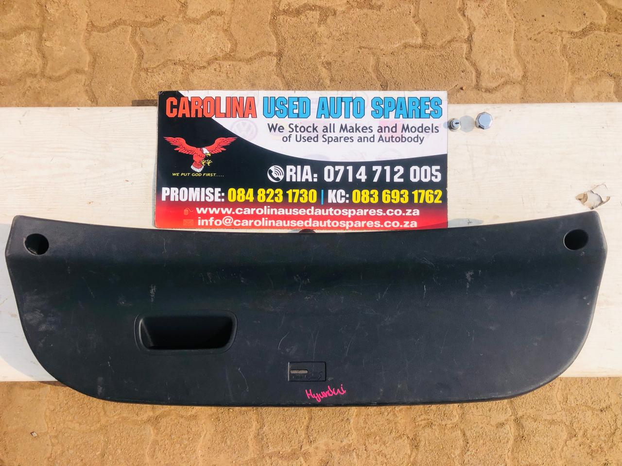Hyundai Grand i20 boot/trunk cover (2014-2019) - Private Seller Hyundai Grand i20 boot/trunk cover (2014-2019) - Private Seller
