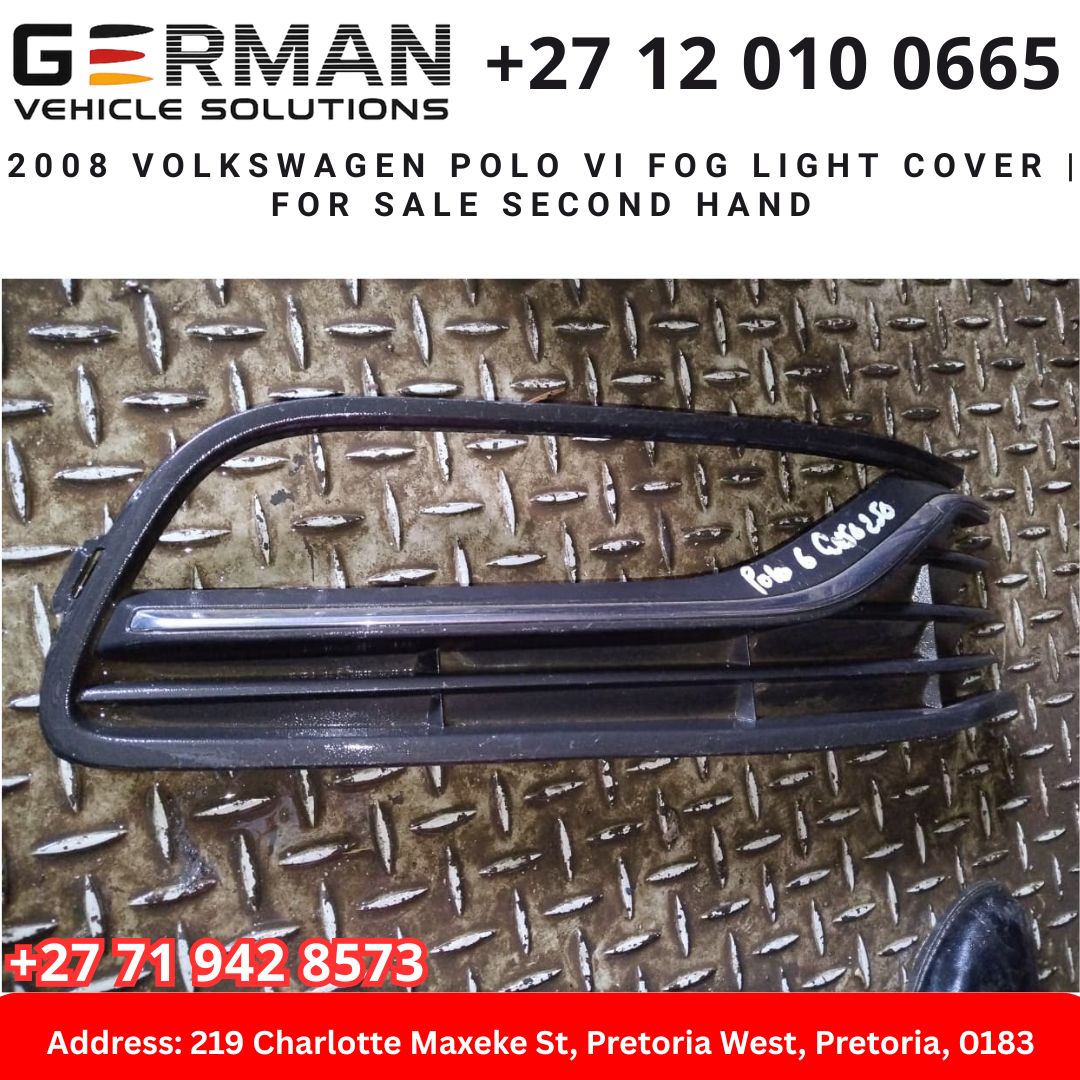 2008 Volkswagen polo vi fog light cover for sale second hand - Private Seller 2008 Volkswagen polo vi fog light cover for sale second hand - Private Seller