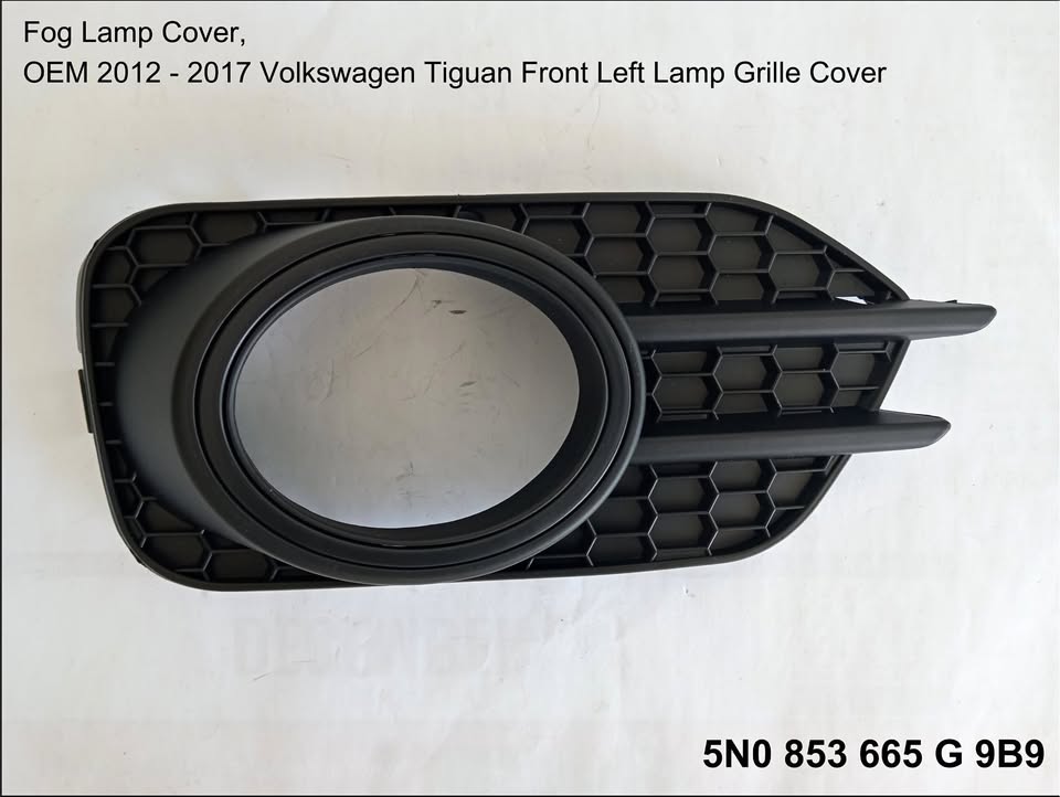 Volkswagen Tiguan (2012 - 2017) Front Left Lamp Grille Cover by SWGE® - Private Seller Volkswagen Tiguan (2012 - 2017) Front Left Lamp Grille Cover by SWGE® - Private Seller