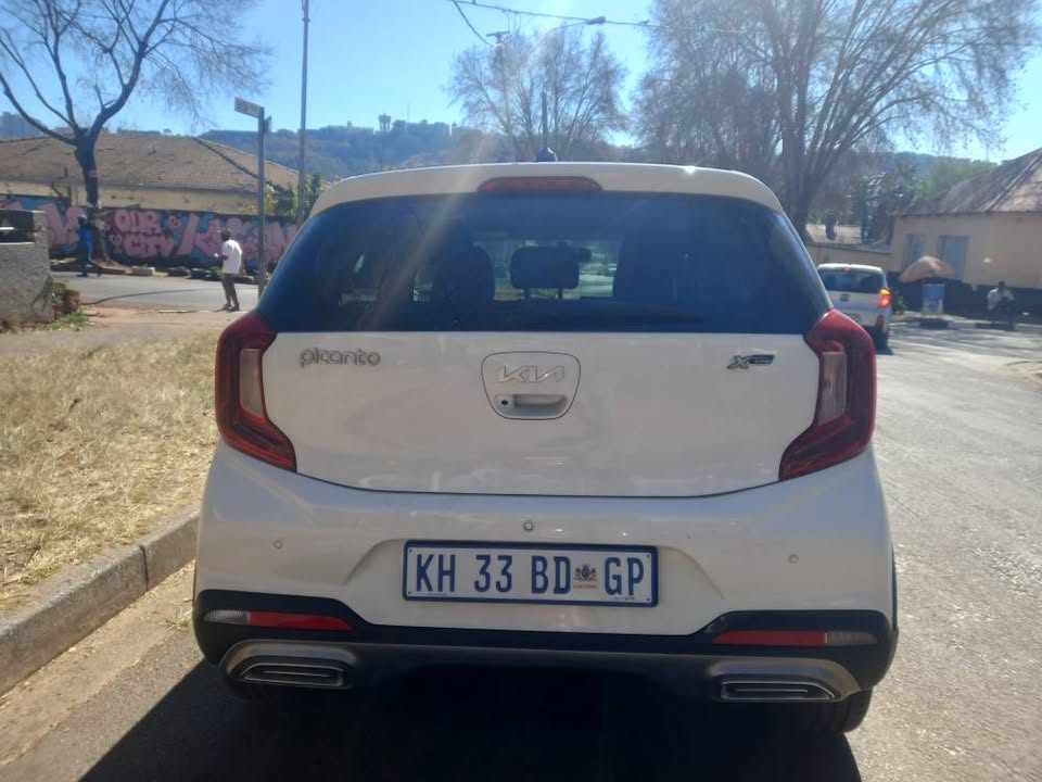 2021 Kia Picanto 1.2 Xline, Petrol, Automatic, White, Leather seats,Reverse camera
