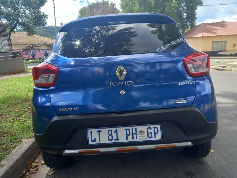 2020 RENAULT KWID 1.0 Petrol, Manuel.  Blue Color, Mileage 55000kms,