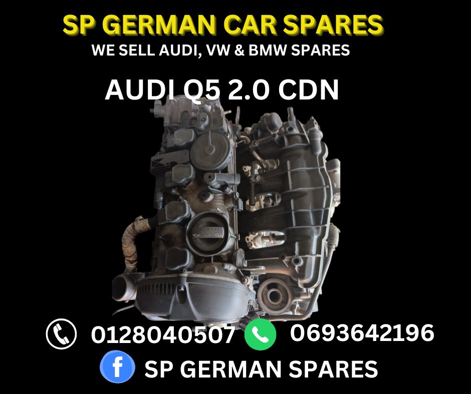 AUDI Q5 2.0 CDN Complete Engine - Private Seller AUDI Q5 2.0 CDN Complete Engine - Private Seller