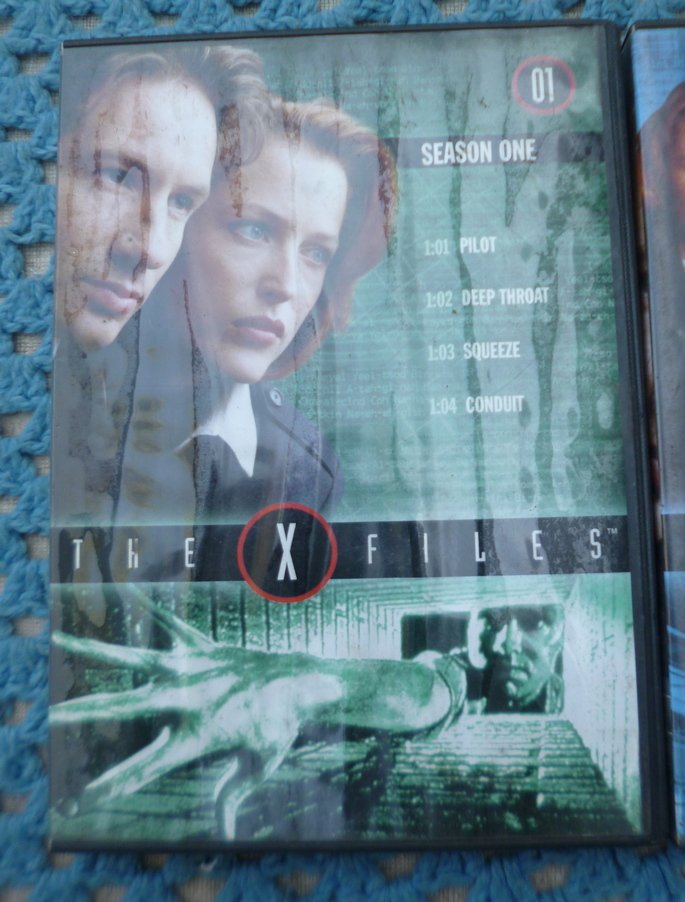 X Files Season 1.01-1.04 season 1.09-1.02 season 5.01-5.04