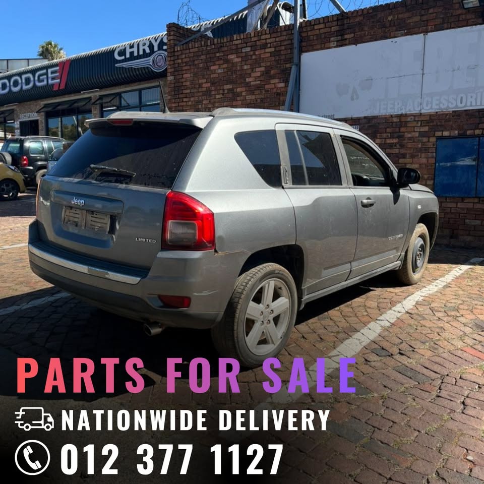 We are selling parts for Jeep Compass 2.0 Manual - Private Seller We are selling parts for Jeep Compass 2.0 Manual - Private Seller