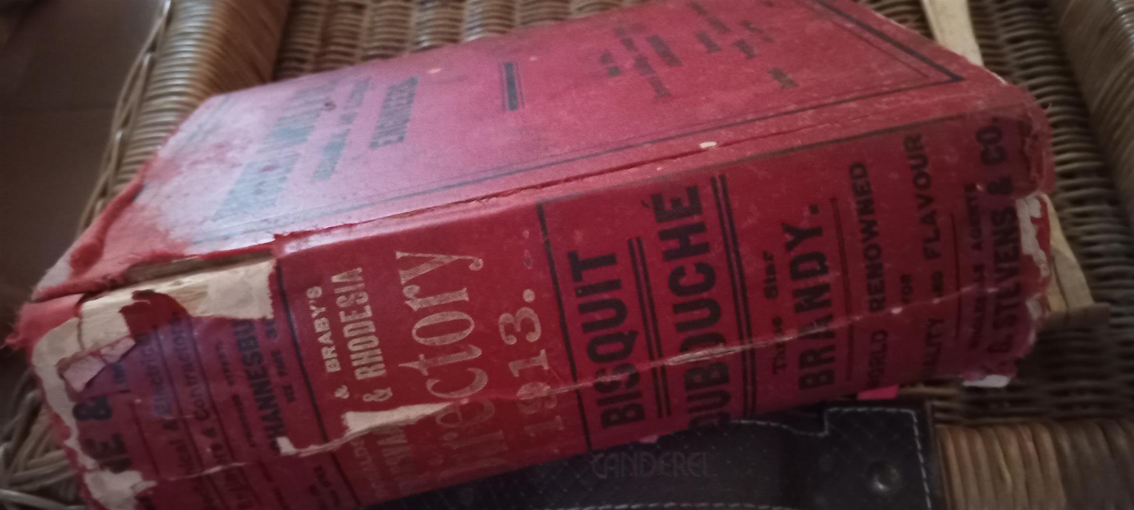 Old business directory 1913 Old business directory 1913