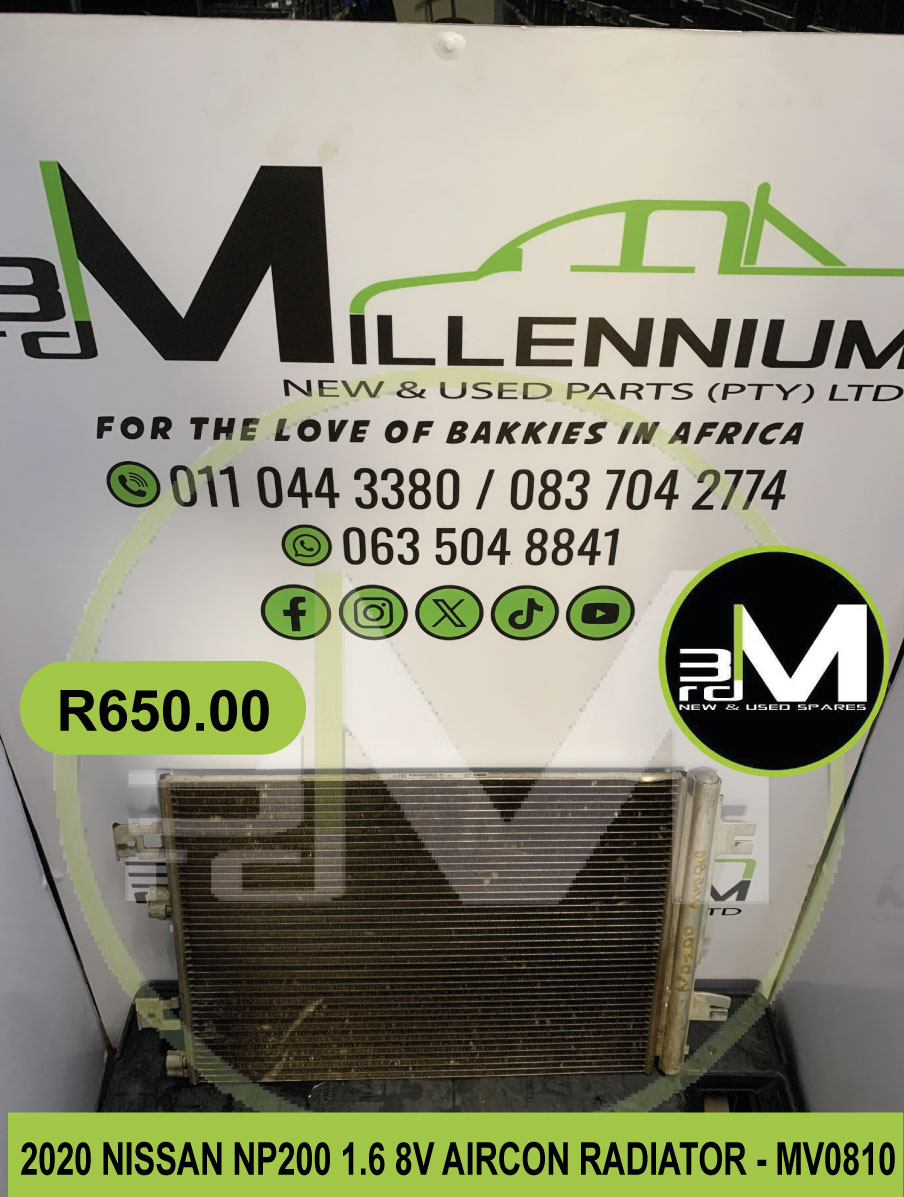 Aircon Radiator- Nissan NP200 - Private Seller Aircon Radiator- Nissan NP200 - Private Seller