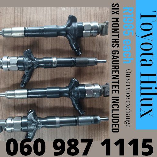 Toyota Hilux D4D injectors for sale Junk Mail