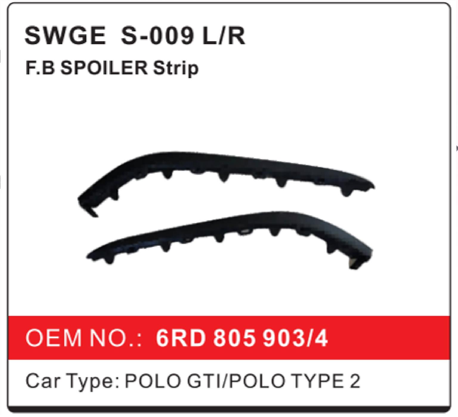 Front Bumper Spoiler Strip 6R0 805 903 - Private Seller Front Bumper Spoiler Strip 6R0 805 903 - Private Seller