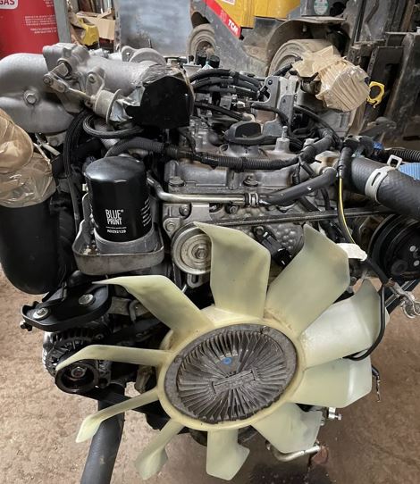 Isuzu D-TEC 250 4JK1 Engine