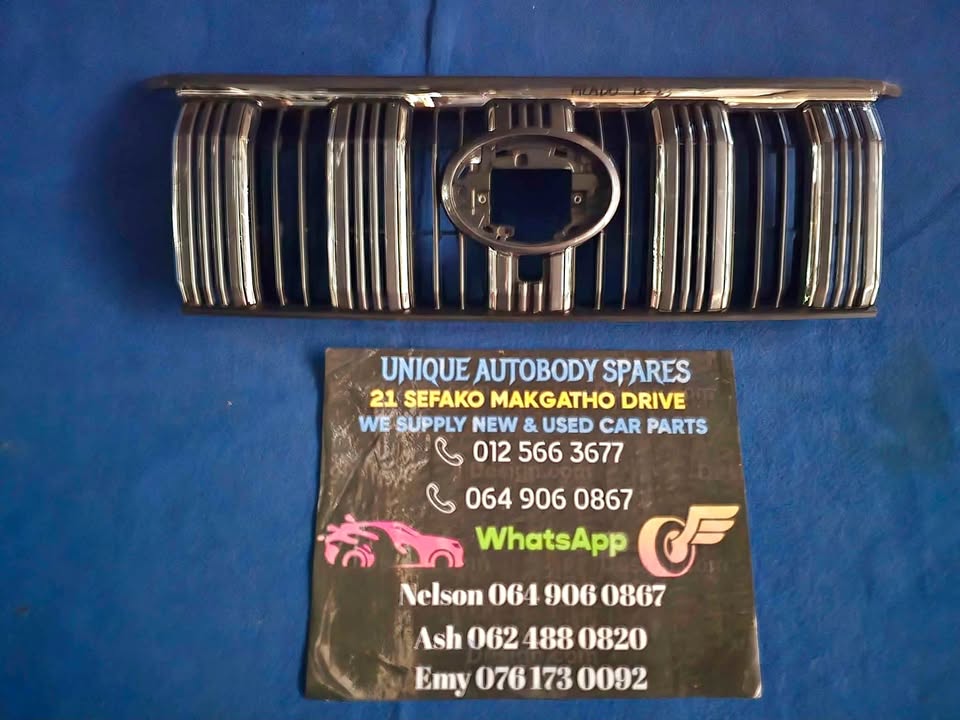 Toyota Land Cruiser Prado Main Front Bumper Grill