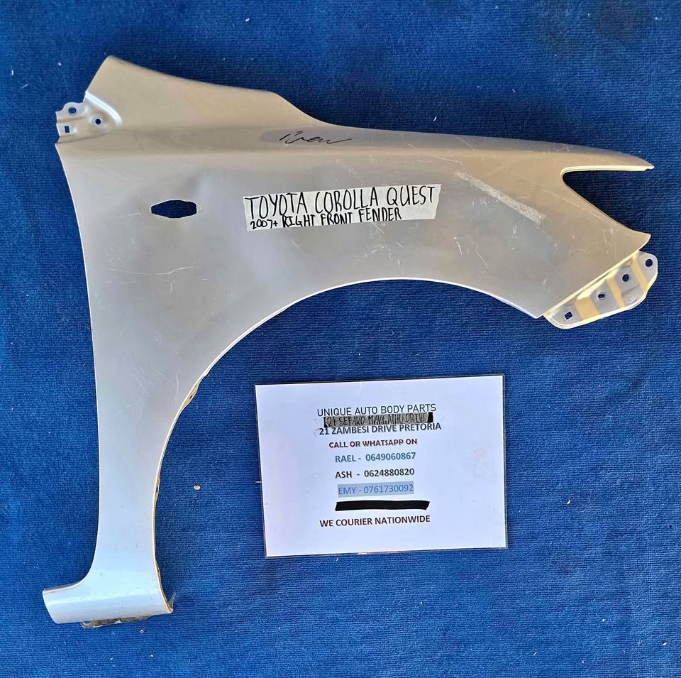 Toyota Corolla Quest 2007 + Right Front Fender
