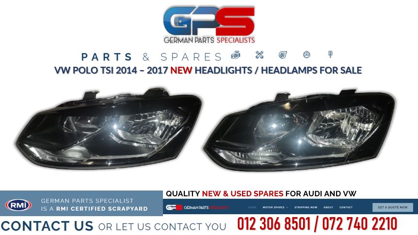 VW POLO TSI 2014 – 2017 NEW HEADLIGHTS FOR SALE - Private Seller VW POLO TSI 2014 – 2017 NEW HEADLIGHTS FOR SALE - Private Seller