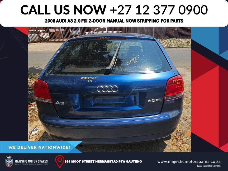 2008 Audi A3 2.0 FSI manual stripping for parts used Blue - Private Seller 2008 Audi A3 2.0 FSI manual stripping for parts used Blue - Private Seller