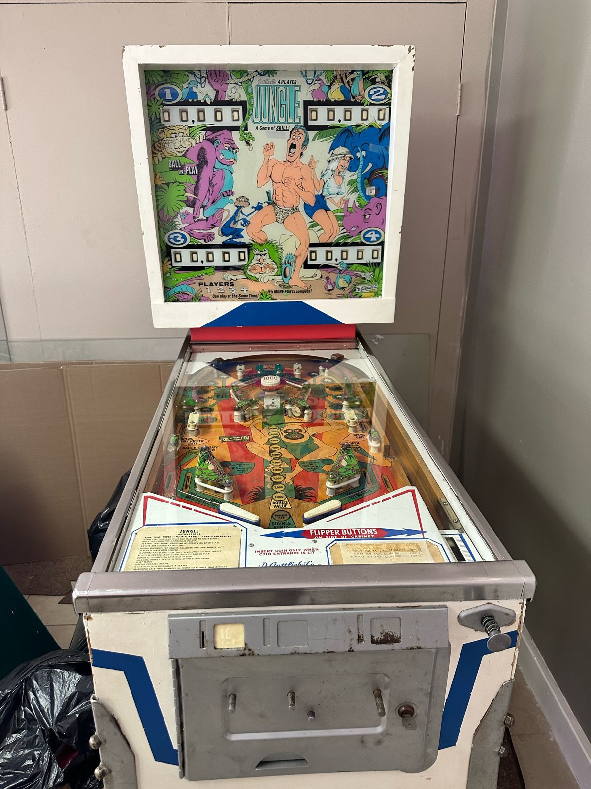 We sell pinball machines , many to choose from