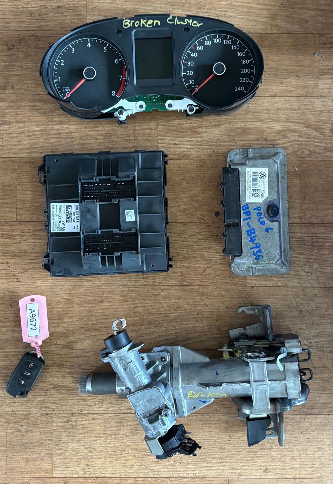 VW POLO 6 VIVO 2019 ECU SET FOR SALE - Private Seller VW POLO 6 VIVO 2019 ECU SET FOR SALE - Private Seller