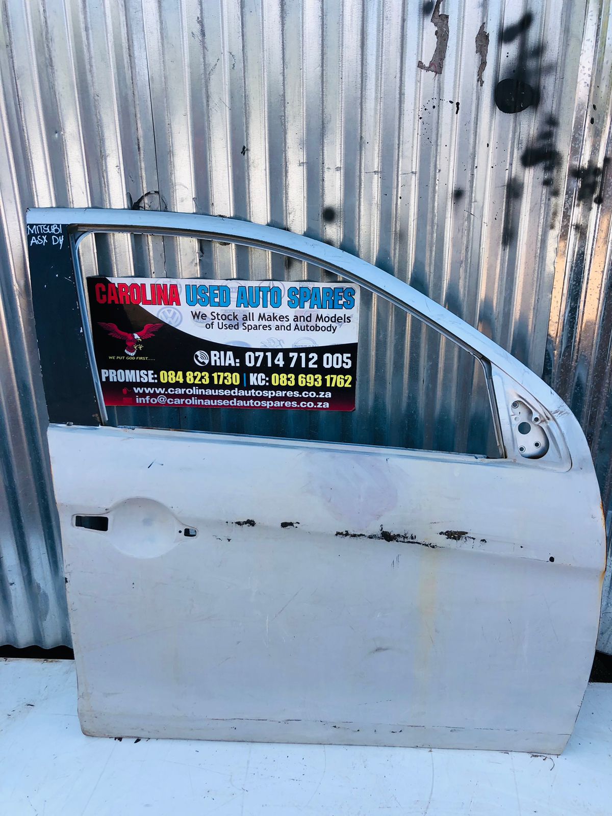 Mitsubishi ASX Right Hand Front Door - Private Seller Mitsubishi ASX Right Hand Front Door - Private Seller