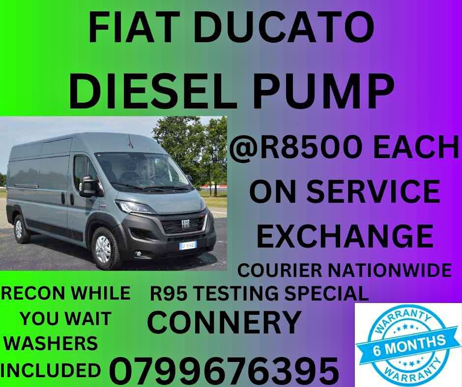 FIAT DUCATO DIESEL PUMP - Private Seller FIAT DUCATO DIESEL PUMP - Private Seller