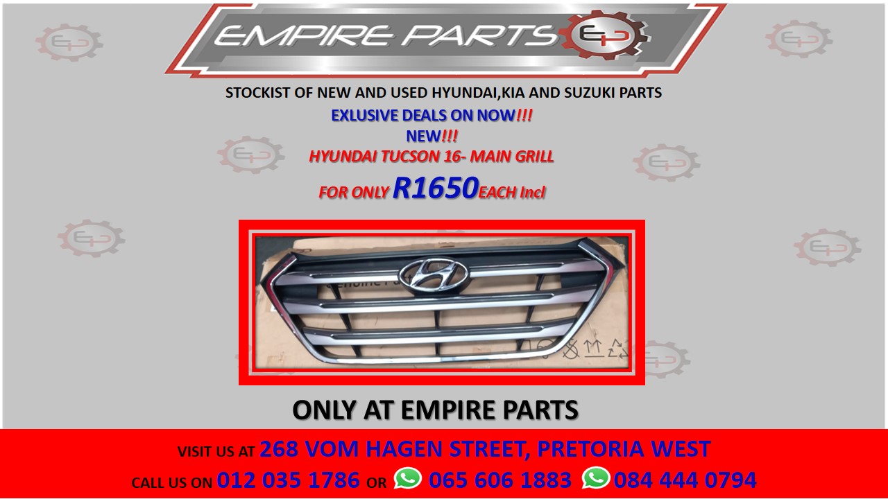 HYUNDAI TUCSON 16- MAIN GRILLE - Private Seller