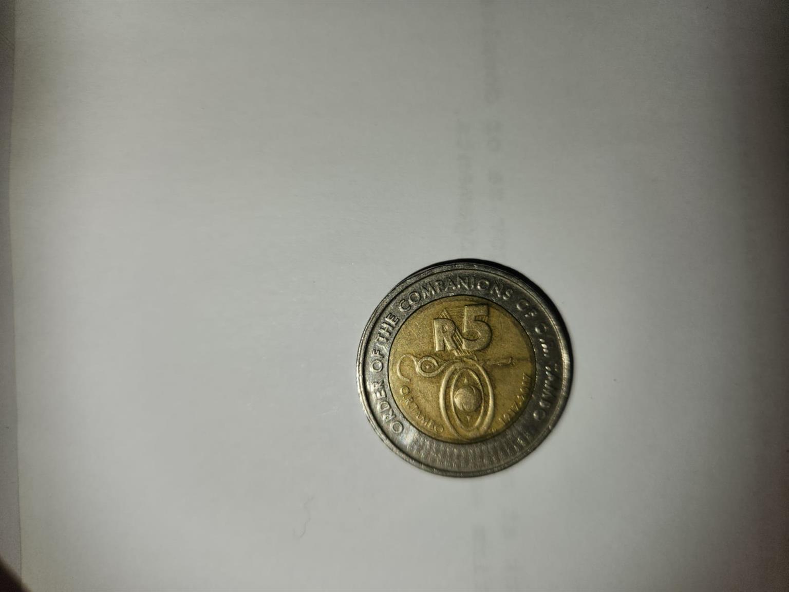 Old R5 coins for sale