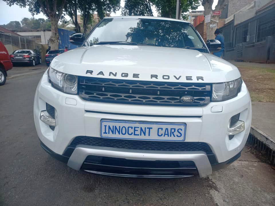 2014 RANGE ROVER EVOQUE SI4 2.0 DYNAMIC PETROL, AUTOMATIC, WHITE COLOR